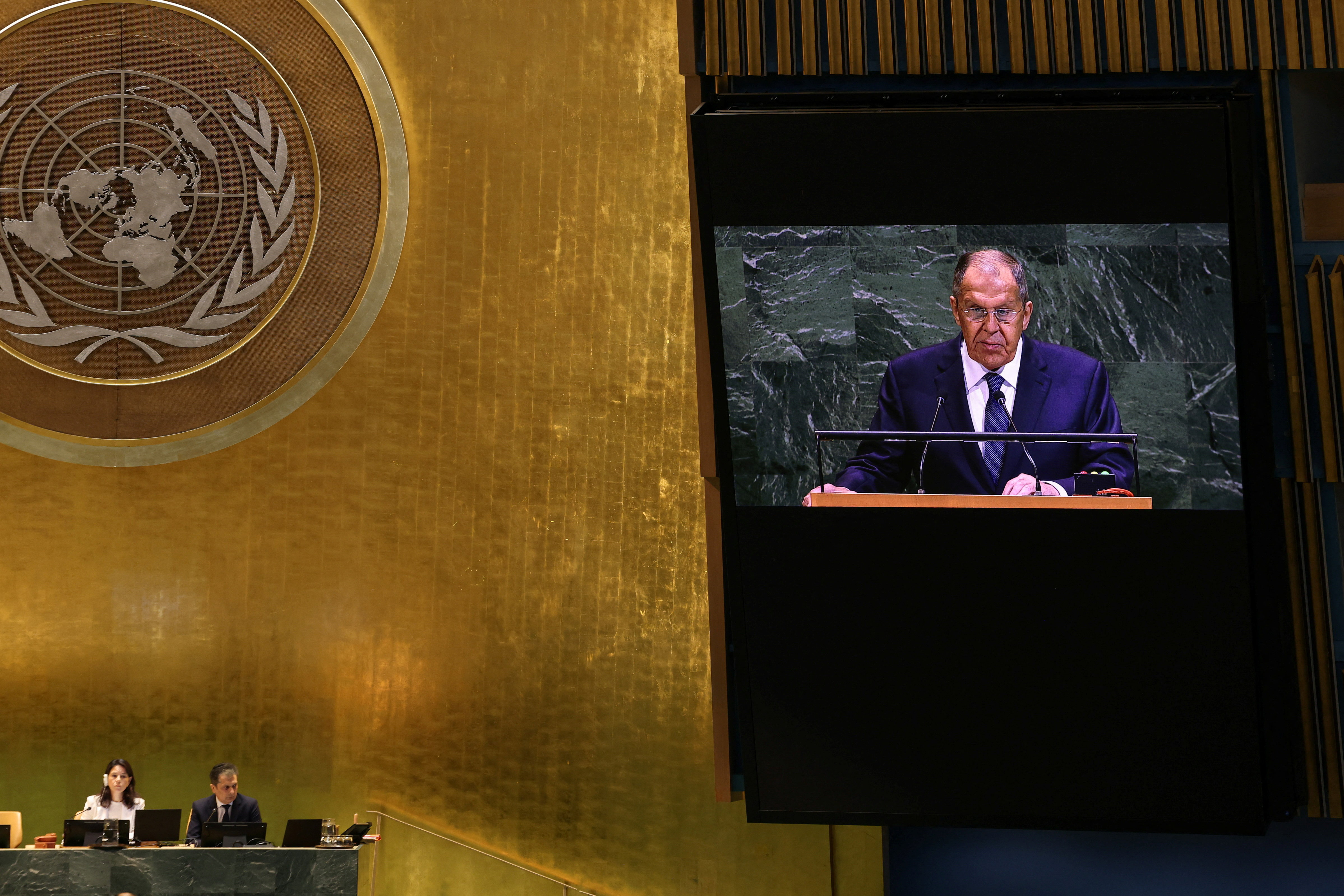 80th United Nations General Assembly at U.N. headquarters in New York City