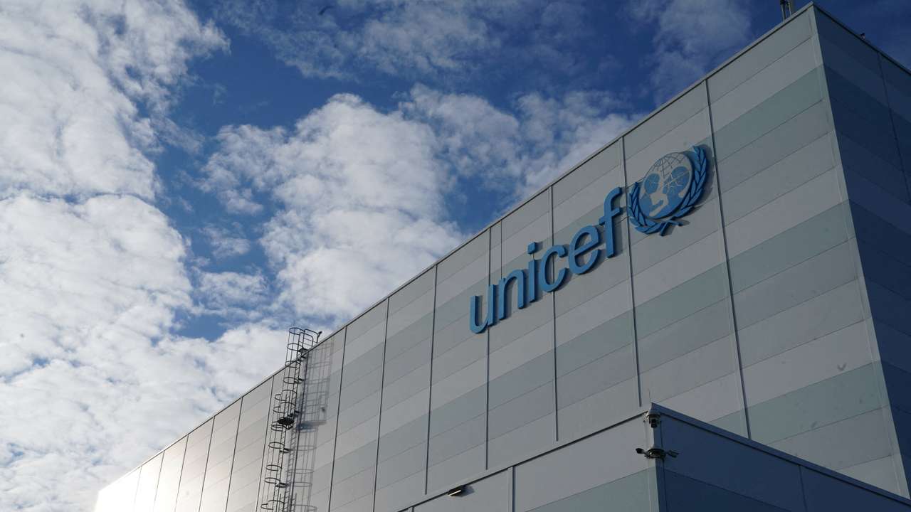 FILE PHOTO: UNICEF's Copenhagen warehouse prepares aid for Gaza
