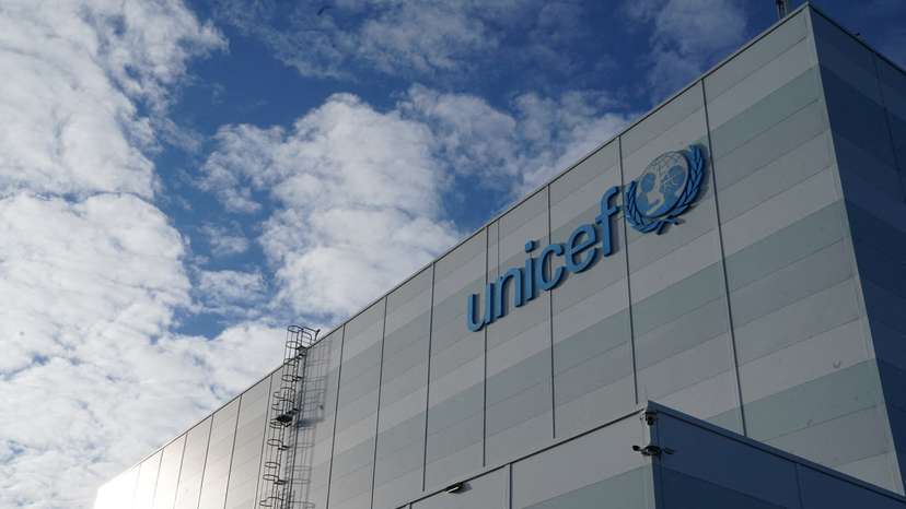 FILE PHOTO: UNICEF's Copenhagen warehouse prepares aid for Gaza