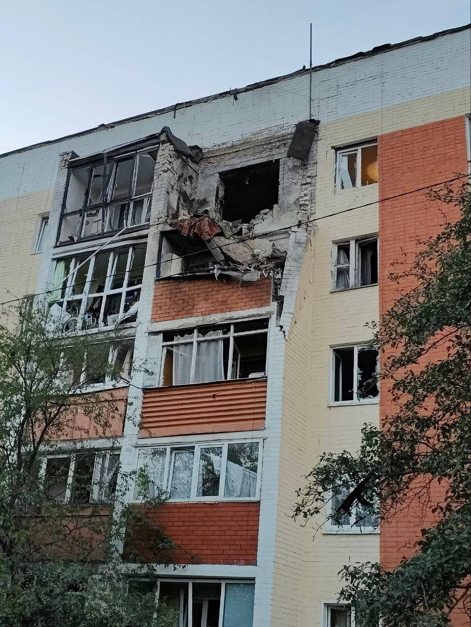 Aftermath of drone attack on Russia's Belgorod region