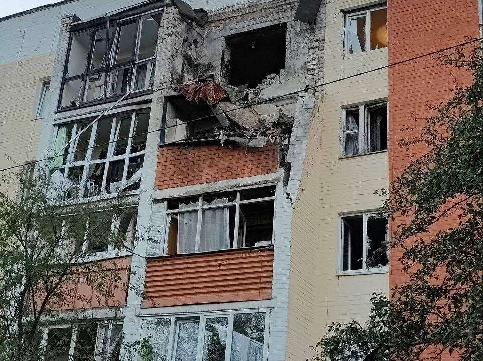 Aftermath of drone attack on Russia's Belgorod region