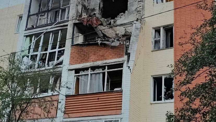 Aftermath of drone attack on Russia's Belgorod region
