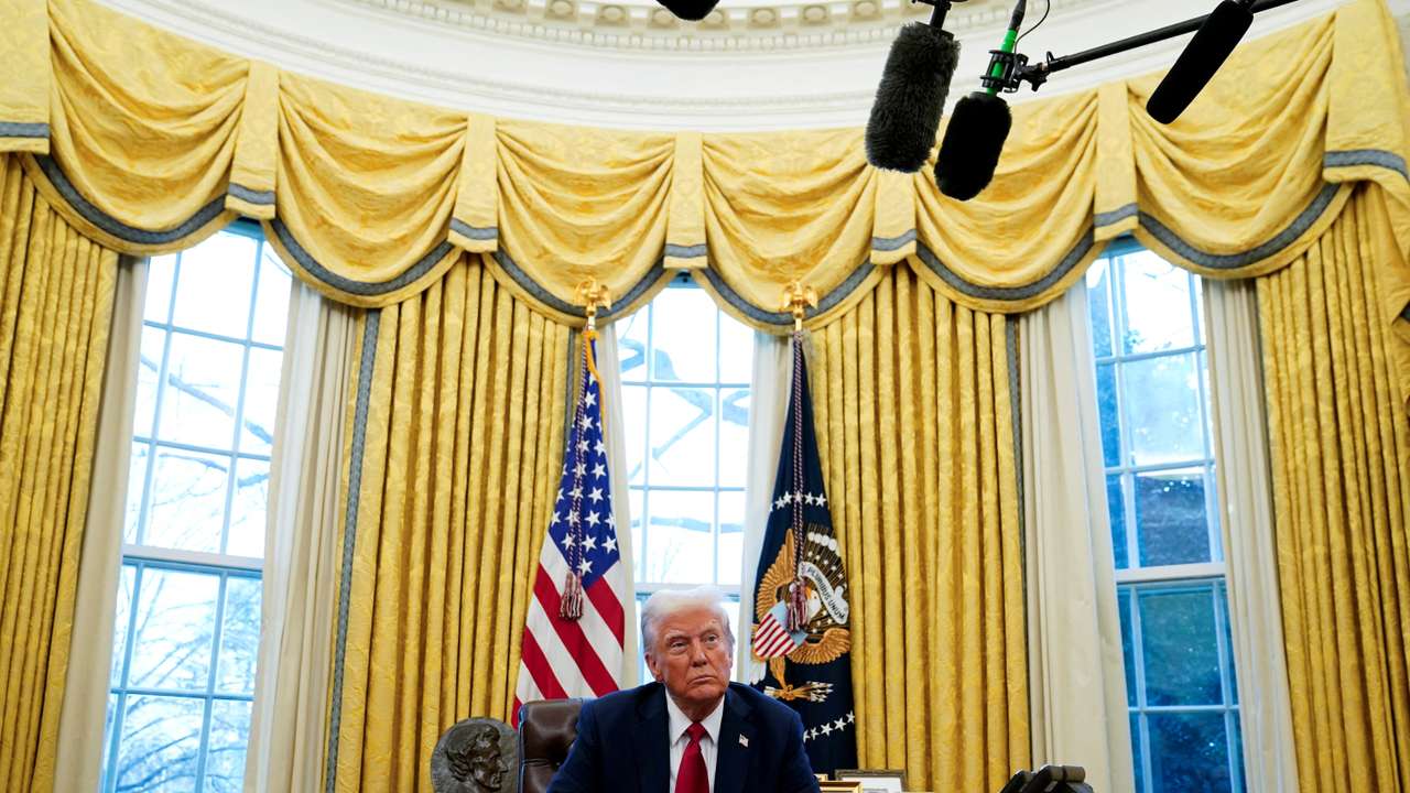 FILE PHOTO: U.S. President Trump signs executive orders at the White House in Washington