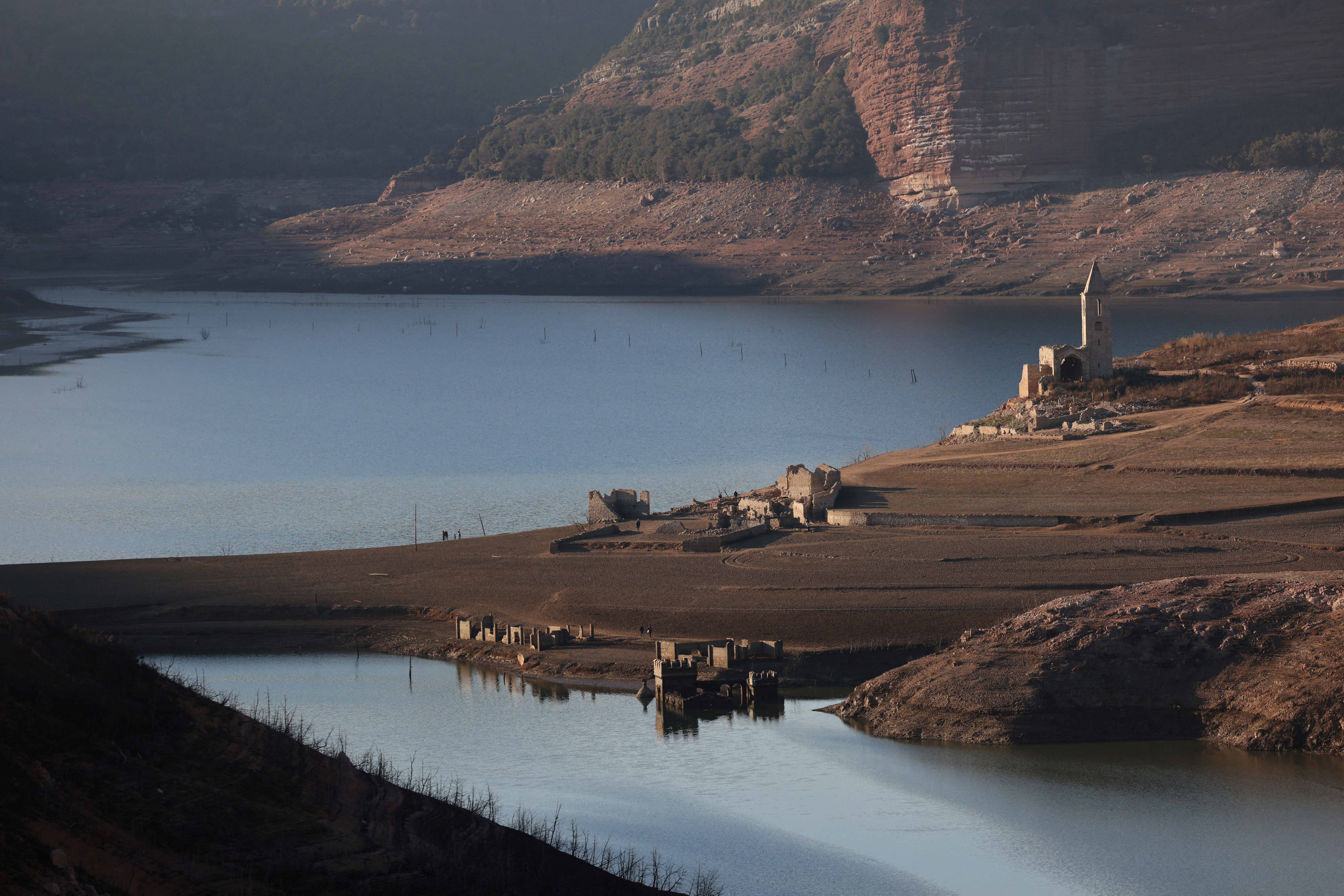 Reservoir volume plummets as Catalonia declares state of emergency over drought