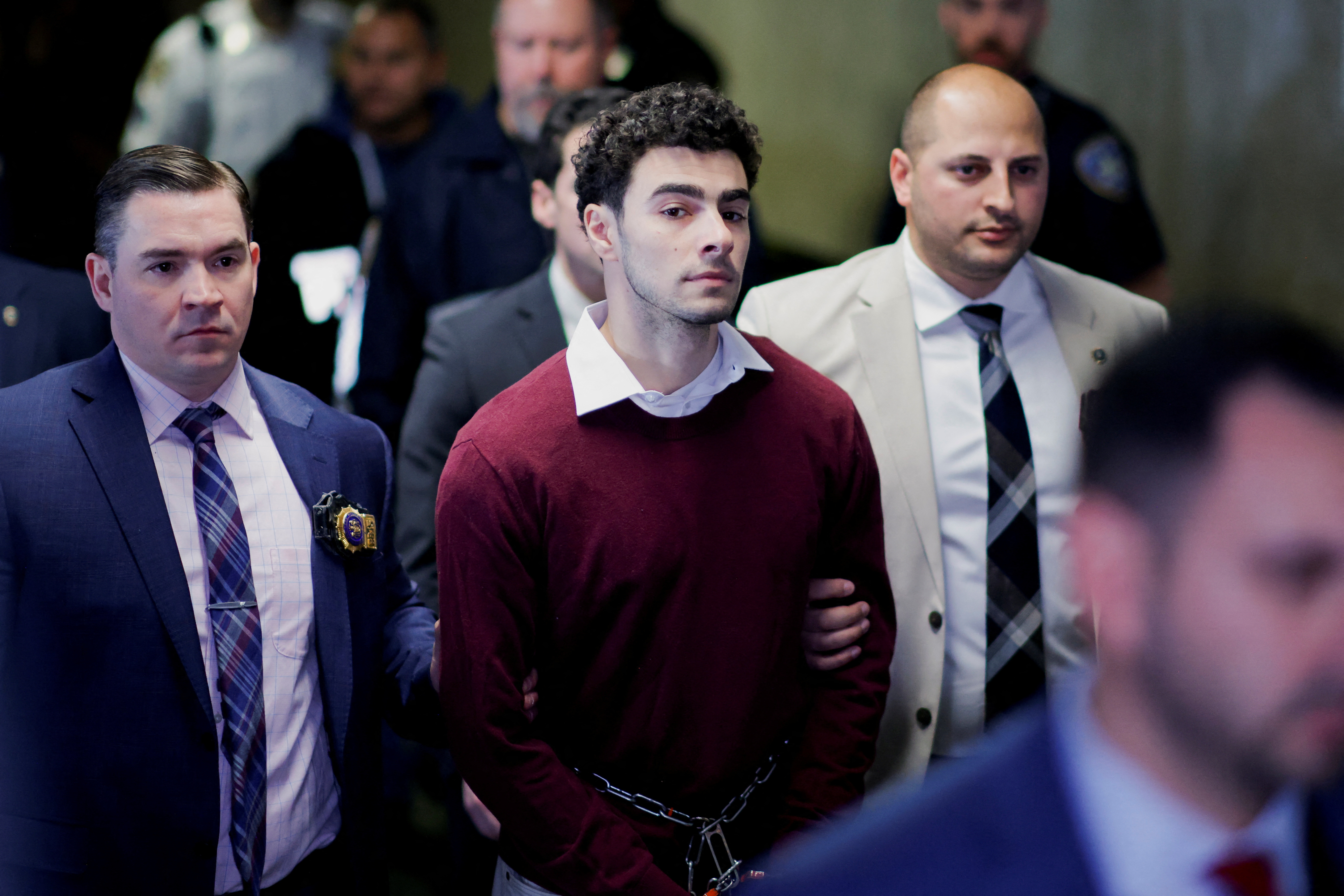 Arraignment hearing for Luigi Mangione, the suspect in the murder of UnitedHealth Group executive Brian Thompson, in New York City