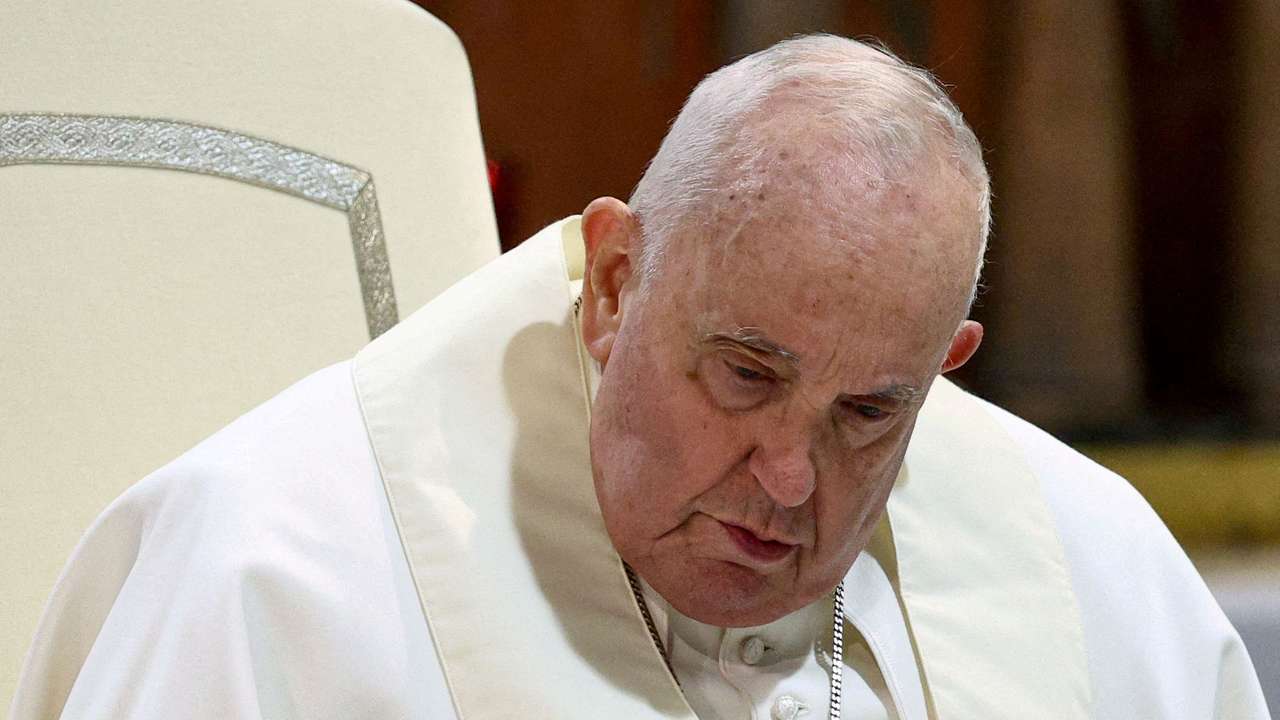 FILE PHOTO: Pope Francis presides over the '24 Hours for the Lord' Lenten initiative, in Rome