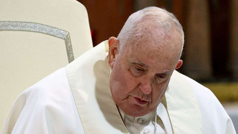 FILE PHOTO: Pope Francis presides over the '24 Hours for the Lord' Lenten initiative, in Rome