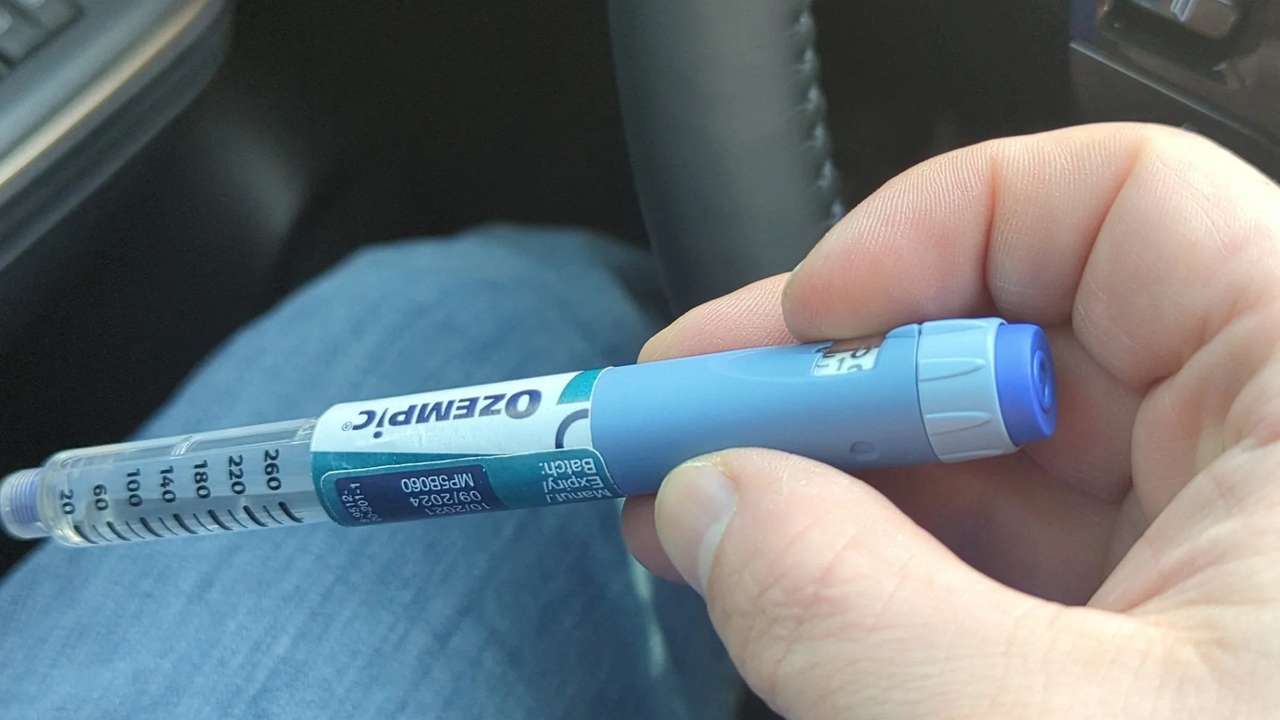 FILE PHOTO: A handout photo obtained by Reuters of a suspected fake Ozempic pen