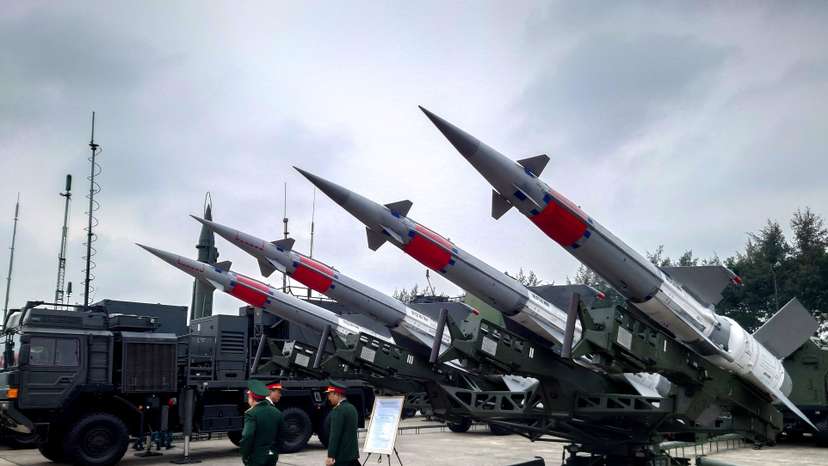 FILE PHOTO: Vietnam holds first international arms expo in Hanoi