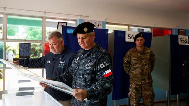 Preparations for the November 16 presidential election, in Vina del Mar
