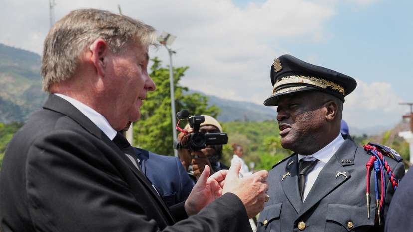 FILE PHOTO: Ceremony to install Haiti’s Transitional Council