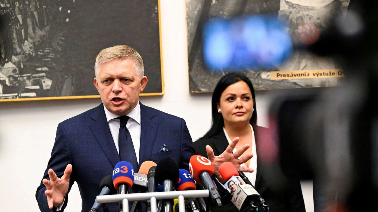 FILE PHOTO: Slovakia's Prime Minister Robert Fico visits Handlova