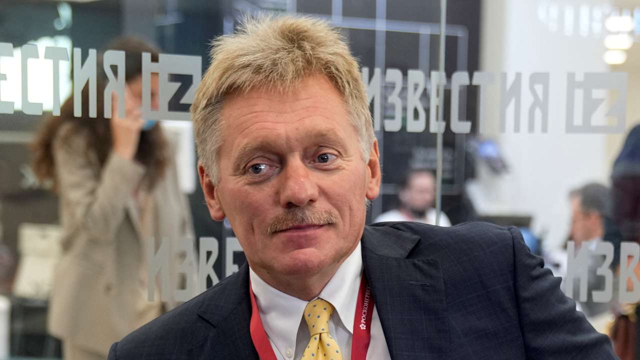 FILE PHOTO: Kremlin spokesman Dmitry Peskov in Vladivostok