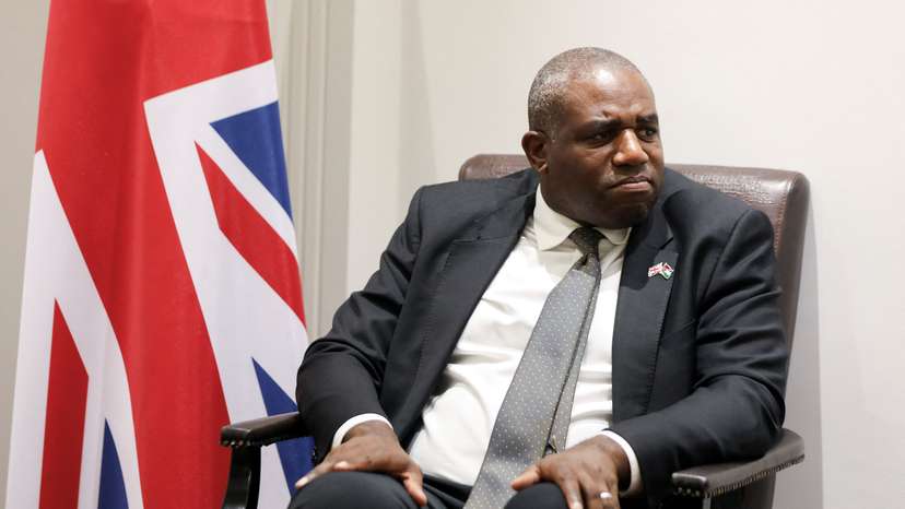 Britain's Foreign Secretary Lammy meets with Jordanian Foreign Minister Safadi in Amman