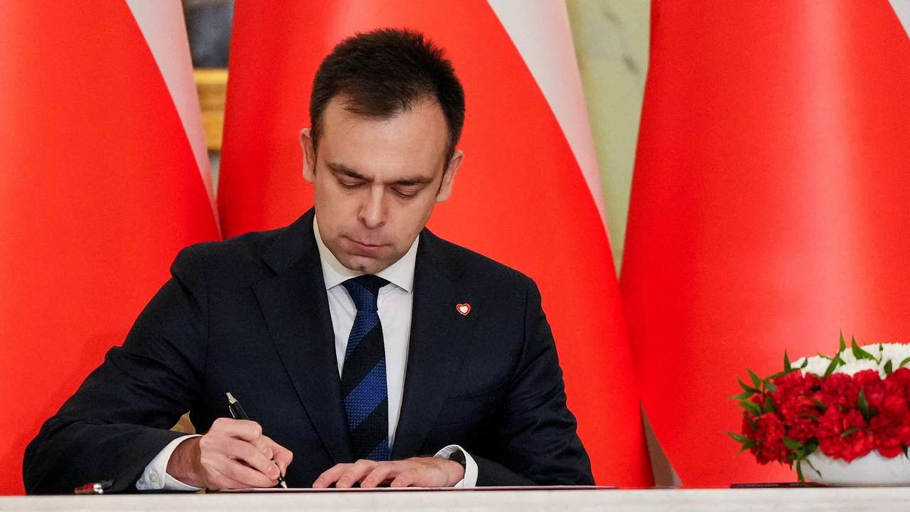 FILE PHOTO: Swearing in of the new Polish cabinet, in Warsaw