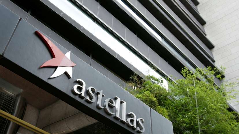 FILE PHOTO: Headquarters of Astellas Pharma Inc. is seen in Tokyo