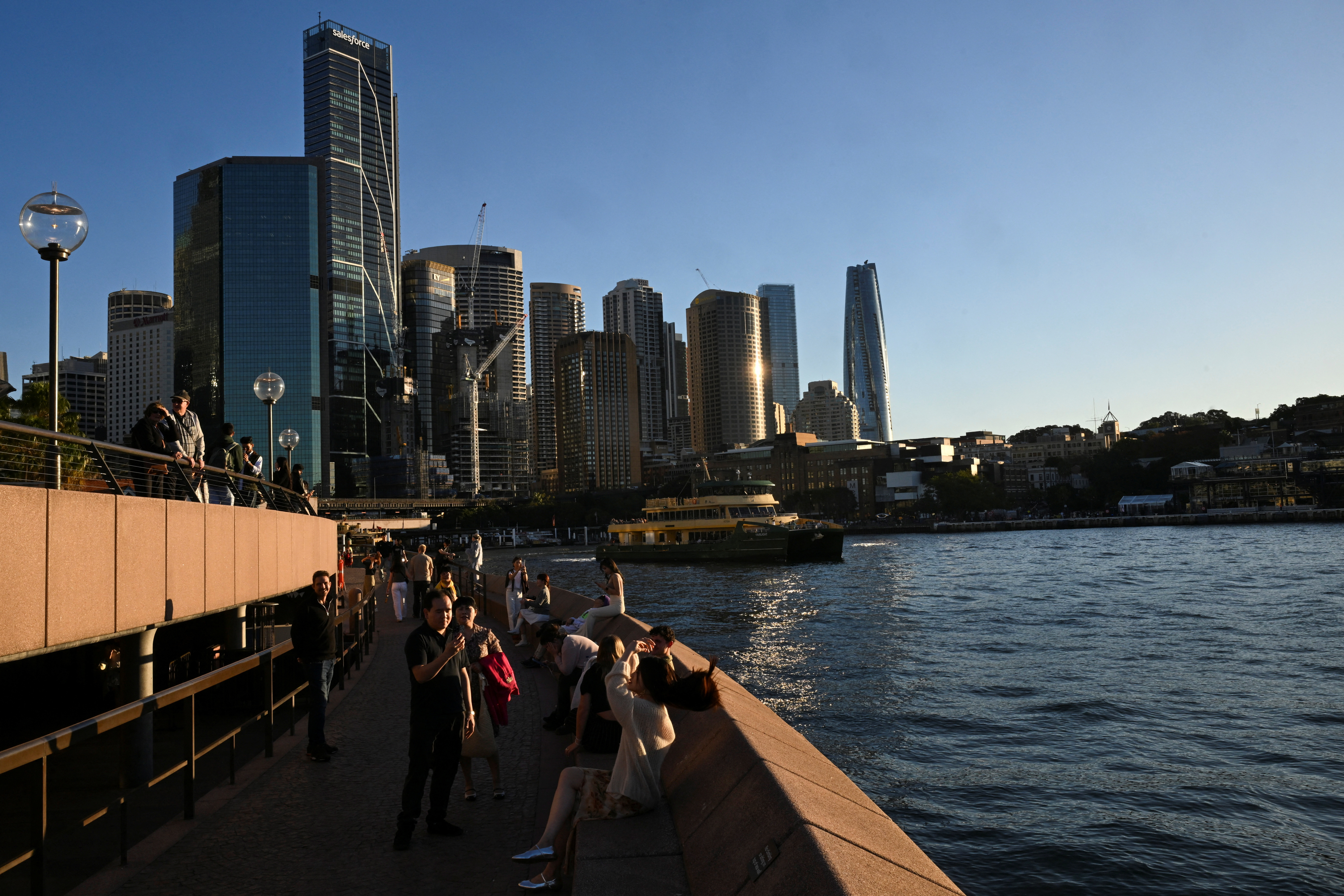 Business in Sydney’s CBD and general views of Sydney