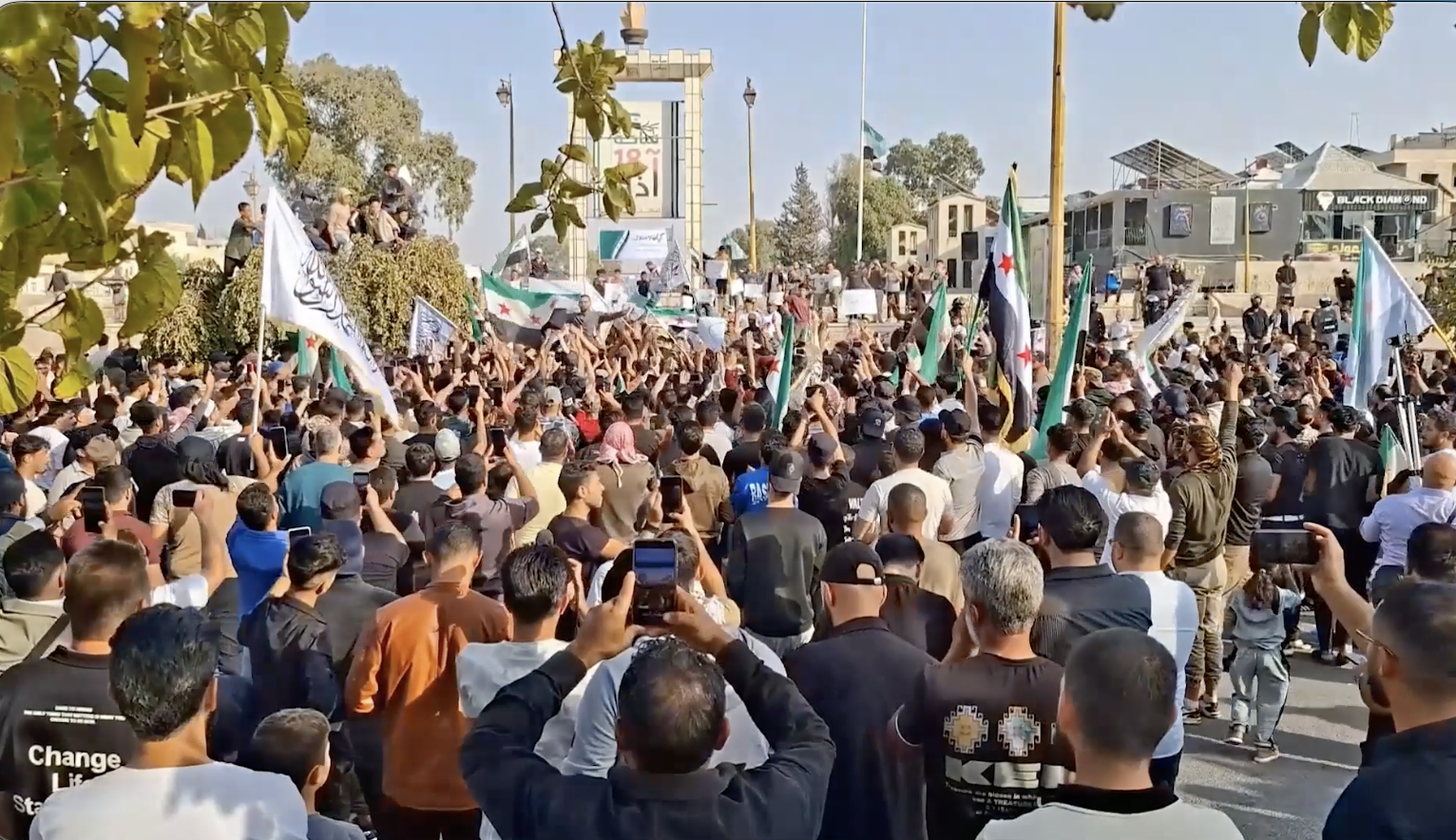 Syrians protest