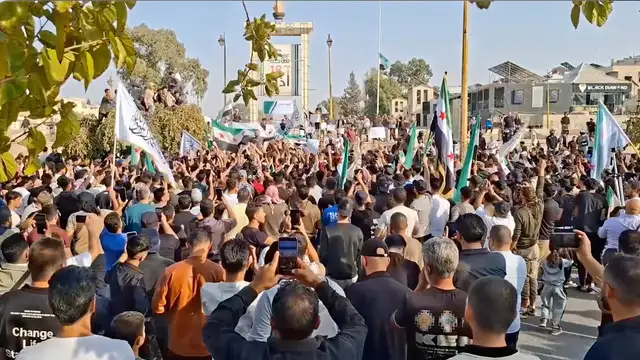 Syrians protest