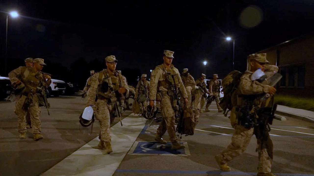 U.S. Marines prepare for Los Angeles deployment amid anti-ICE protests