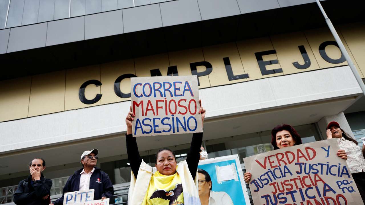 Ecuador court sentences five people in candidate murder