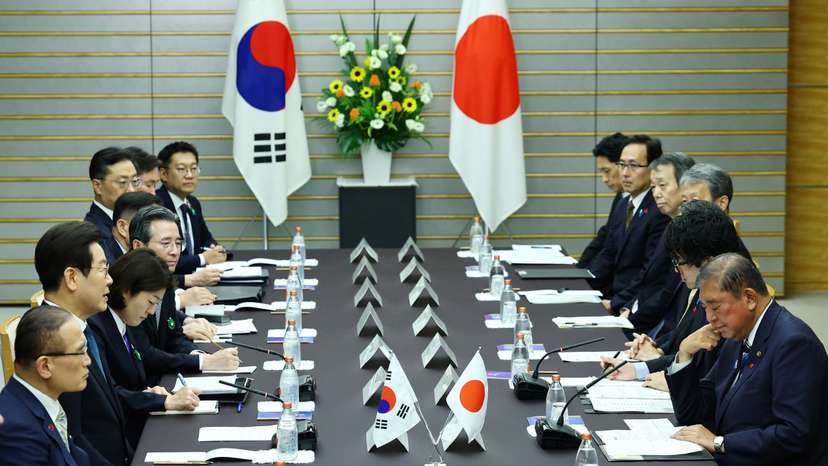 South Korea's President Lee Jae Myung meets Japan’s Prime Minister Shigeru Ishiba in Tokyo