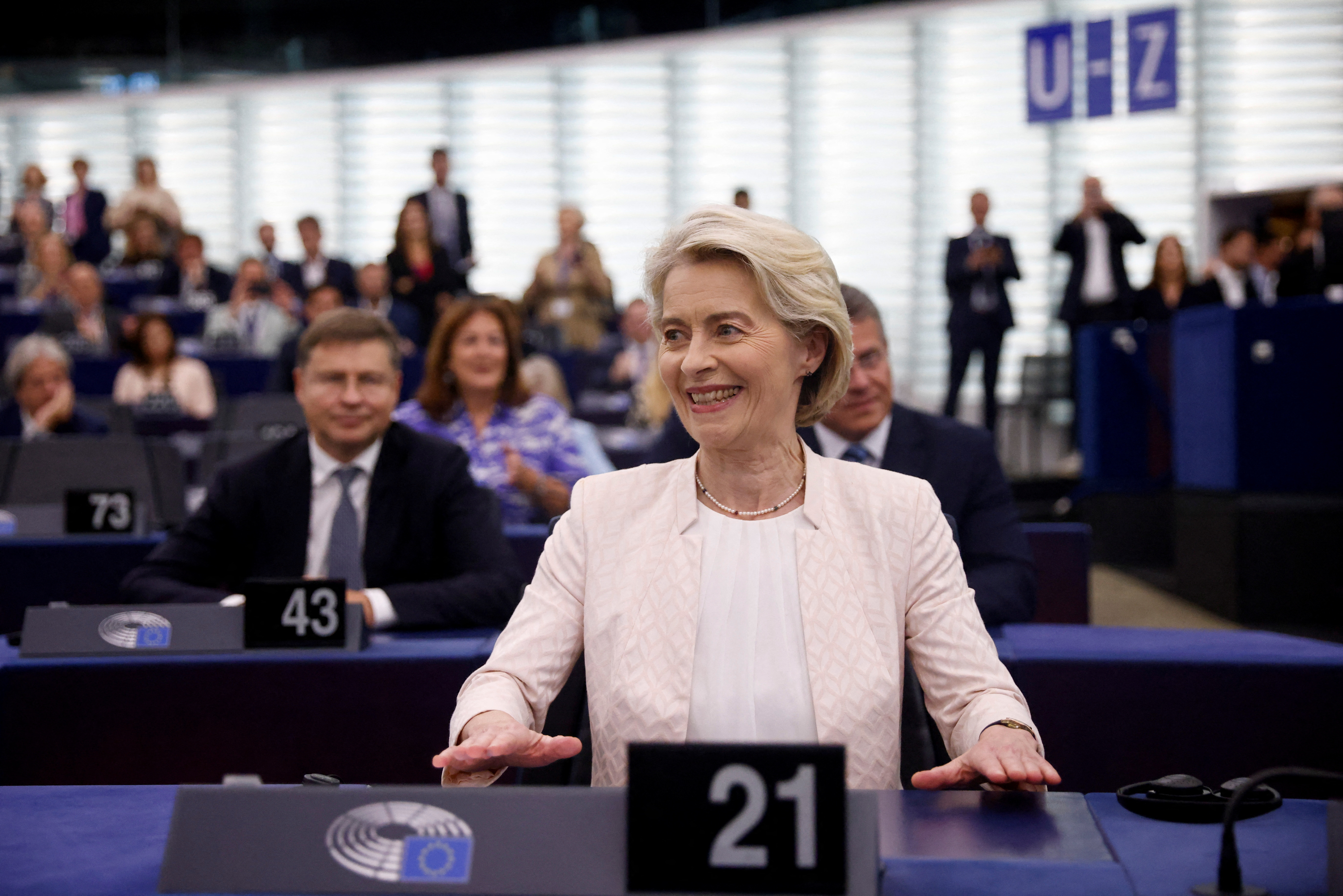 Ursula von der Leyen chosen President of the European Commission for a second term