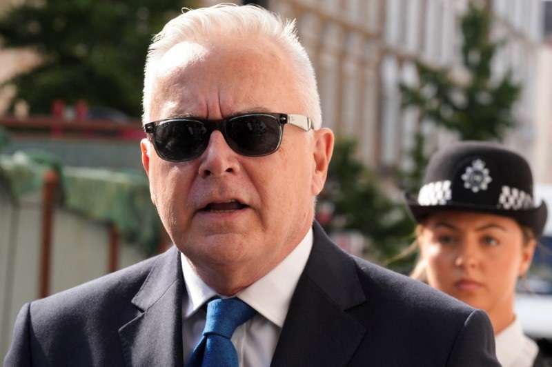 Court hearing as ex-BBC news presenter Huw Edwards charged with indecent child picture crimes, in London