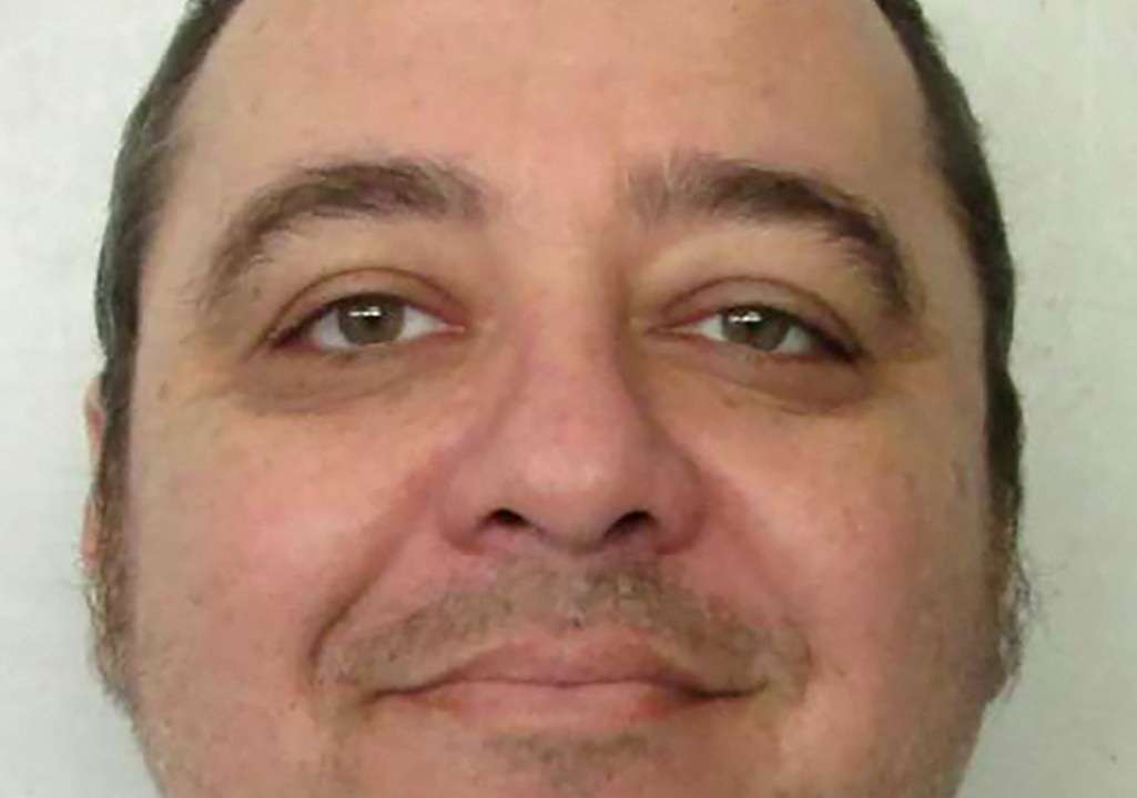Death row inmate Kenneth Eugene Smith poses for an undated booking photo at Holman Prison in Atmore