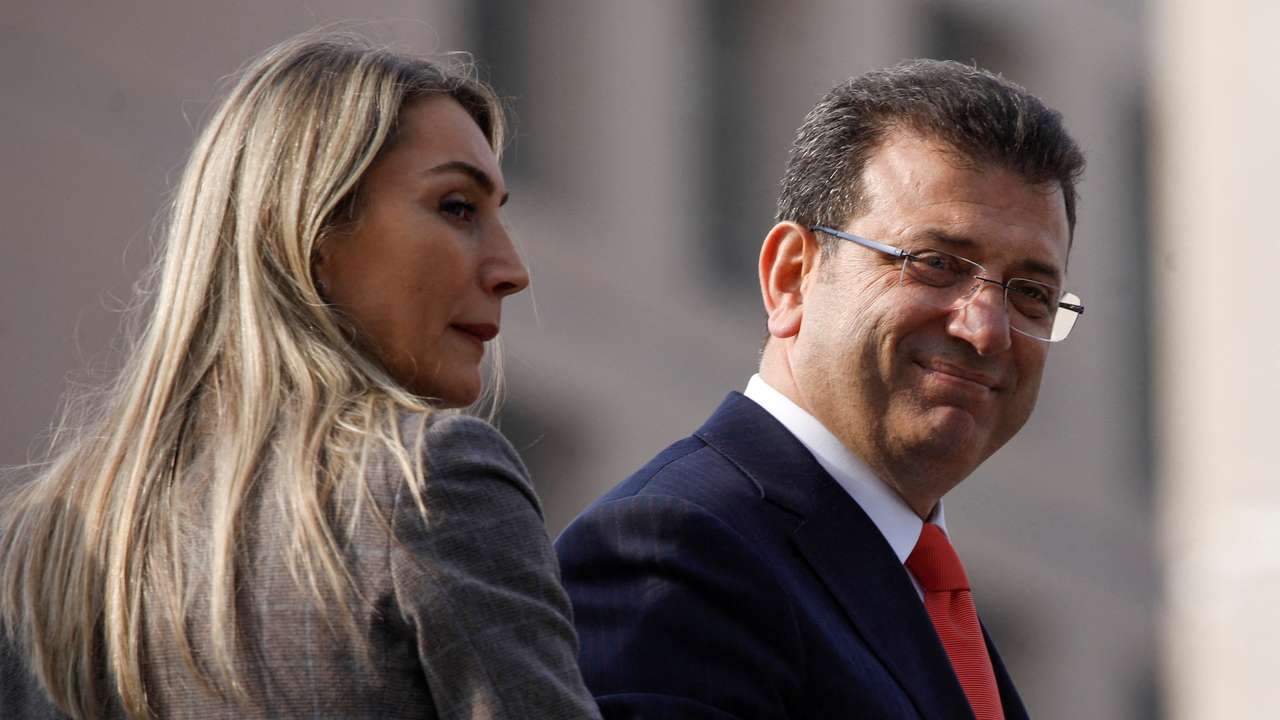 FILE PHOTO: Istanbul Mayor Imamoglu gives testimony to judicial authorities in Istanbul