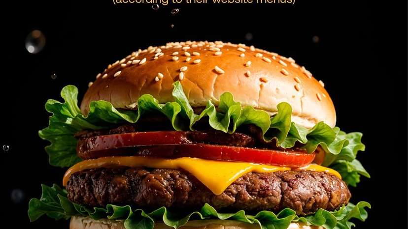 Americans eat 2.4 burgers per day on average, roughly 50 billion burgers a year. The #burger has (1)