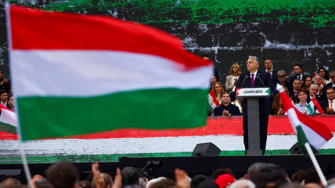 69th anniversary of the Hungarian Uprising of 1956, in Budapest