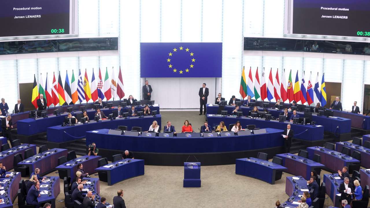 European lawmakers vote to choose the next President of the European Commission, at the European Parliament in Strasbourg
