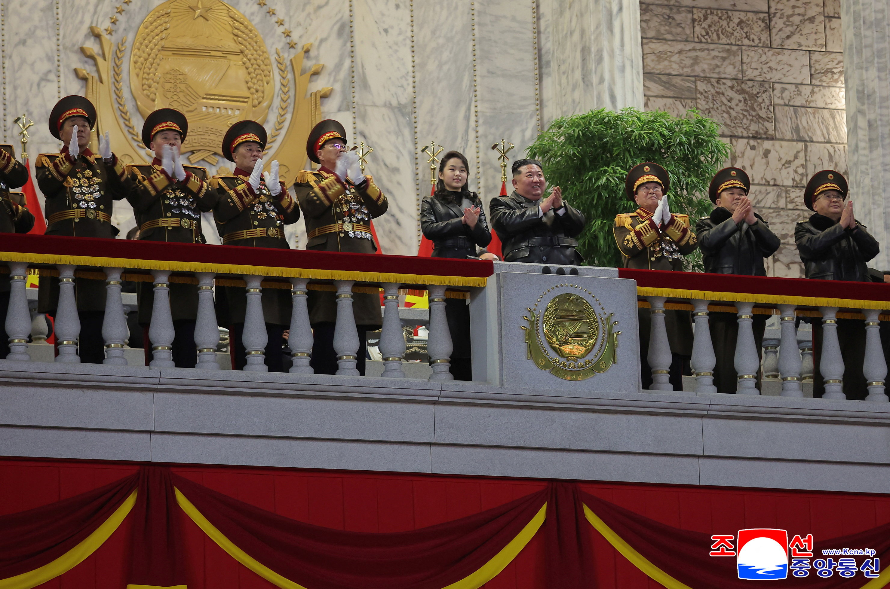 Military parade to commemorate the Ninth Congress of the ruling Workers' Party of Korea (WPK) in Pyongyang