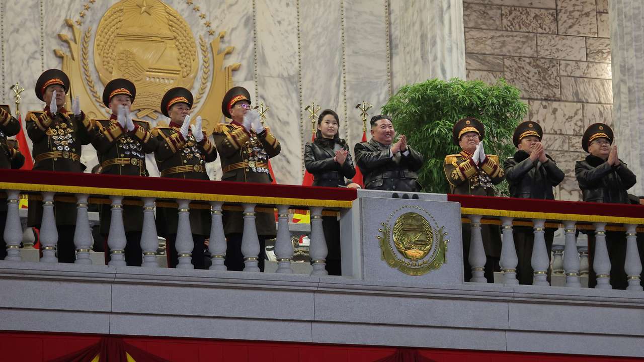 Military parade to commemorate the Ninth Congress of the ruling Workers' Party of Korea (WPK) in Pyongyang