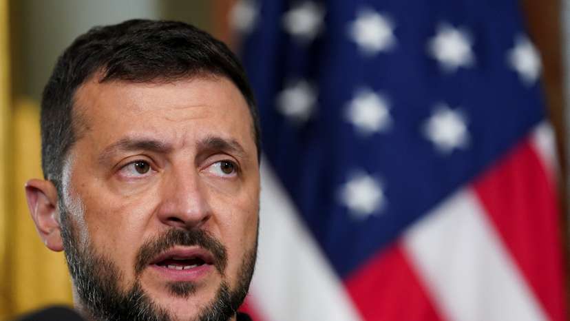 U.S. Vice President Harris meets with Ukraine's President Zelenskiy in Washington