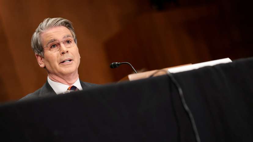 U.S Treasury Secretary Scott Bessent goes before Senate for hearing on Capitol Hill in Washington, D.C.