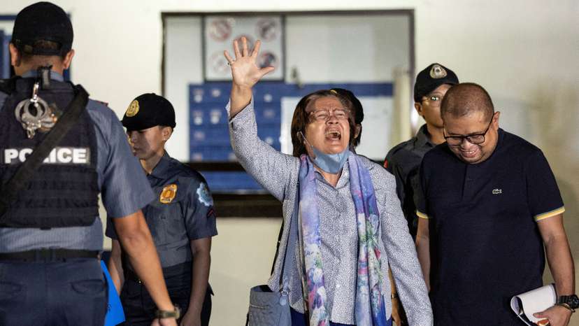 FILE PHOTO: Former Philippines senator Leila de Lima out of detention after 6 years
