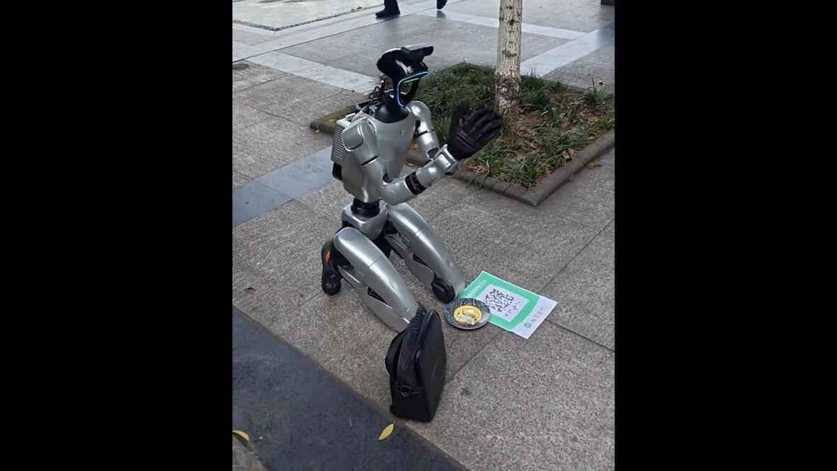 China's Begging Robot Goes Viral