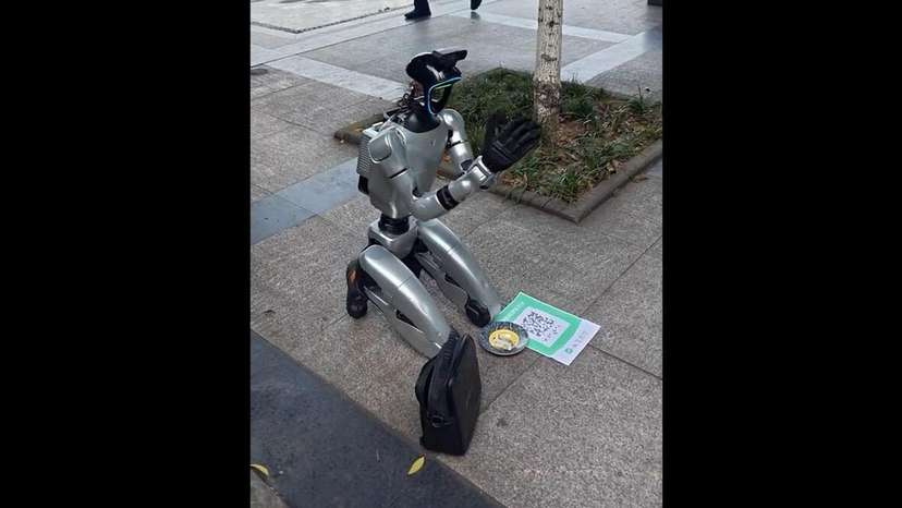 China's Begging Robot Goes Viral