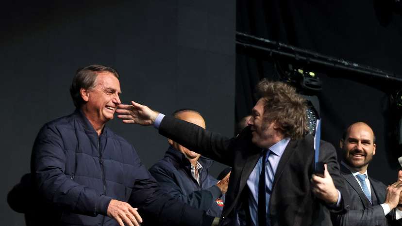 Argentine President Milei visits Brazil