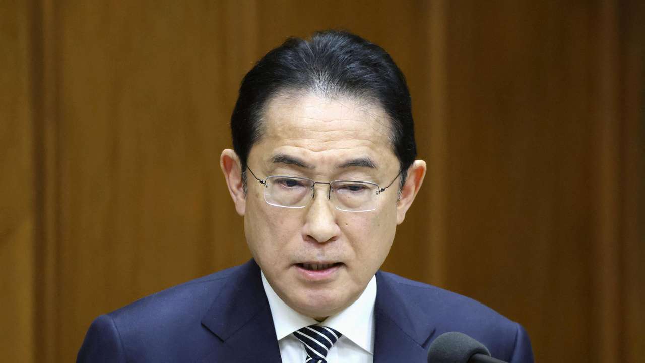 Japanese Prime Minister Fumio Kishida attends a parliamentary ethics committee, in Tokyo