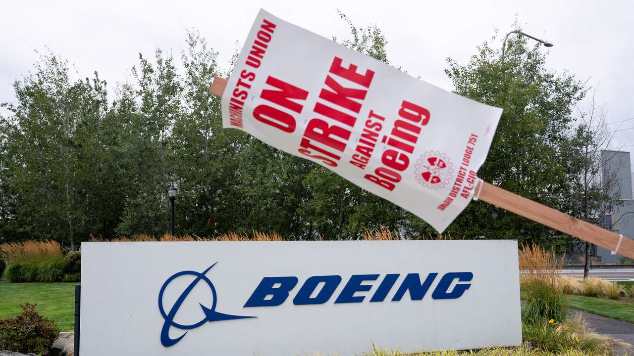 Boeing's Washington state factory strike in Renton