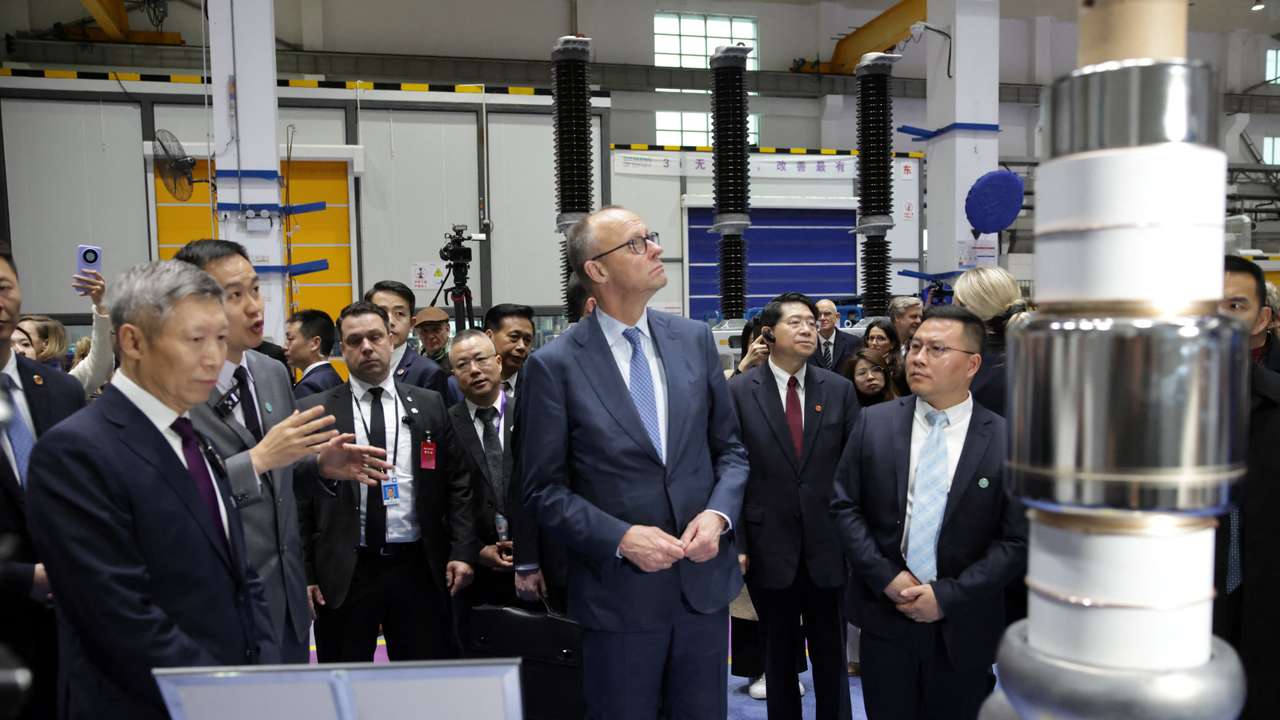 German Chancellor Merz visits China