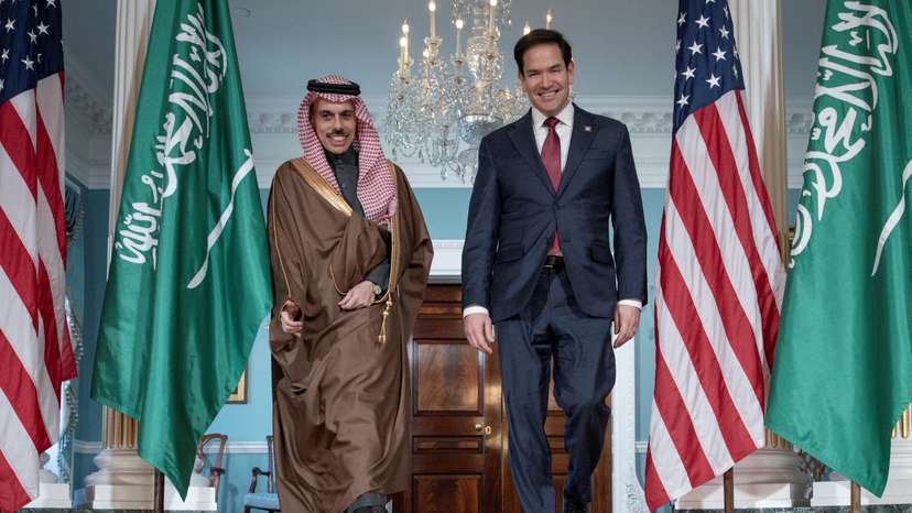 U.S. Sec. of State Rubio meets with Saudi Foreign Minister Faisal bin Farhan Al Saud